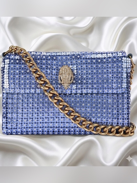 Kurt Geiger Handbags - NWT Kurt Geiger Mini Crystal Flower Party Crossbody Bag